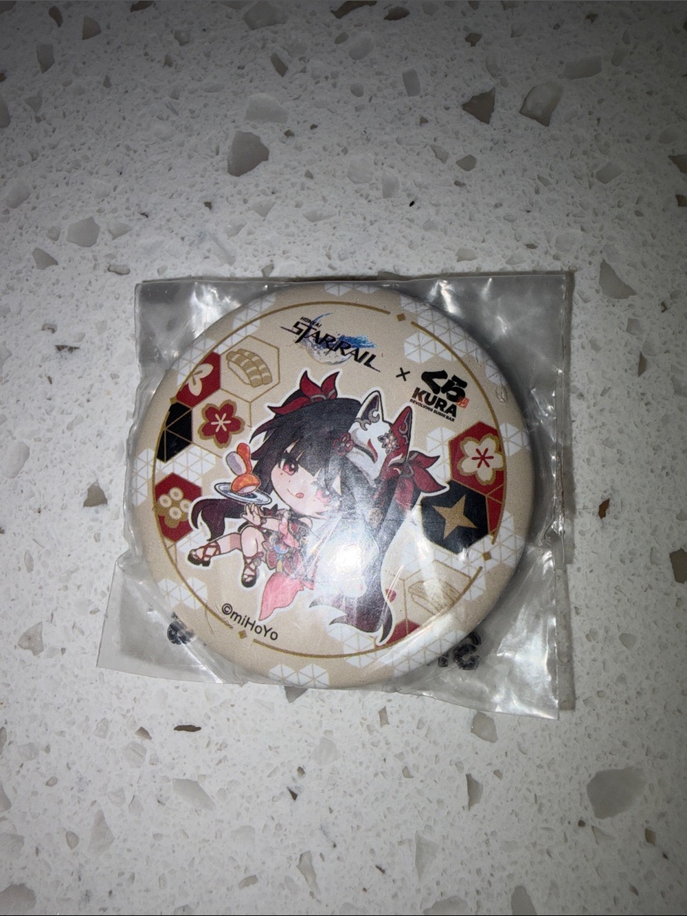 くら寿司 Kura Revolving Sushi Bar Honkai: Star Rail Sparkle pin